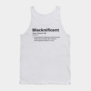 Blacknificent Definition Tank Top